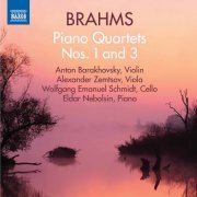 Anton Barakhovsky, Alexander Zemtsov, Wolfgang Emanuel Schmidt, Eldar Nebolsin - Brahms: Piano Quartets Nos. 1 & 3 (2016)