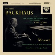 Wilhelm Backhaus, Vienna Philharmonic Orchestra & Karl Böhm - Mozart: Piano Concerto No. 27; Piano Sonata No. 11 (Remastered) (2020) [Hi-Res]