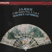 Maurice Gendron - J.S. Bach: Cello Suites Nos. 2, 3 & 5 (1989) CD-Rip