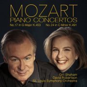 Orli Shaham, St. Louis Symphony Orchestra and David Robertson - Mozart: Piano Concertos No. 17, K. 453 & No. 24, K. 491 (2019) [Hi-Res]