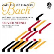 Olivier Vernet, Orchestre d'Auvergne, Arie van Beek - C.P.E. Bach: Intégrale De L'Œuvre Pour Orgue - The Organ Works - Das Orgelwerk (2014)