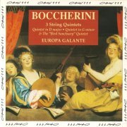 L'Europa Galante, Fabio Biondi - Boccherini: 3 string Quintets (1993) CD-Rip