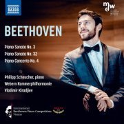 Philipp Scheucher, Webern Kammerphilharmonie, Vladimir Kiradjiev - Beethoven: Piano Sonatas Nos. 3 & 32 - Piano Concerto No. 4 (Live) (2022)
