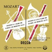 Anthony Collins - Mozart: Symphony No. 33; Minuet, KV 334; Clarinet Concerto; Bassoon Concerto (2021)