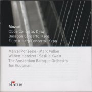 Ton Koopman, Amsterdam Baroque Orchestra - Mozart: Concertos for Oboe, Bassoon, Flute & Harp (K314, K191, K299) (2004) CD-Rip