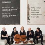 Hrachya Avanesyan, Diemut Poppen, Alexander Chaushian, Yevgeny Sudbin - Schumann: Piano Quartet, Op. 47 - Brahms: Piano Quintet, Op. 34 (2017) [Hi-Res]