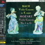 Gioconda de Vito - Bach: Violin Concerto No. 3, Mozart: Violin Concerto No. 3 (1951, 1959) [2016 SACD Definition Serie]