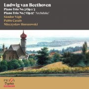Sándor Végh, Pablo Casals, Mieczysław Horszowski - Ludwig van Beethoven: Piano Trios No. 3 & No. 7 "Archduke" (2023) [Hi-Res]