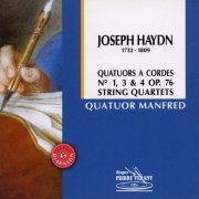 Quatuor Manfred, Marie Bereau, Luigi Vecchioni, Alain Pelissier, Christian Wolff - Haydn: Quatuors à cordes No.1, 3 & 4, Op.76 (1994)