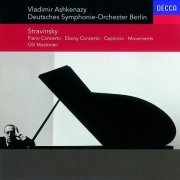 Dimitri Ashkenazy, Olli Mustonen, Berlin Deutsches Symphony Orchestra, Vladimir Ashkenazy - Stravinsky: Concerto for Piano & Winds/Ebony Concerto/Capriccio/Movements (1993)