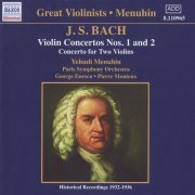 Yehudi Menuhin, Paris Symphony Orchestra, Pierre Monteux - J.S. Bach – Violin Concertos Nos. 1 & 2, Concerto for Two Violins (2001)