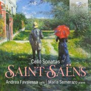 Andrea Favalessa, Maria Semeraro - Saint-Saens: Cello Sonatas (2022) [Hi-Res]