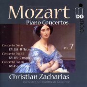Christian Zacharias, Orchestre de Chambre de Lausann - Mozart : Piano Concertos Vol 7 (2011) [SACD]