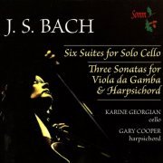 Karine Georgian - Bach: Cello Suites Nos. 1-6 & Viola da Gamba Sonatas (Arr. for Cello & Harpsichord) (2014)