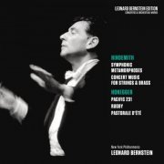 Leonard Bernstein, New York Philharmonic - Hindemith: Symphonic Metamorphoses & Concert Music, Op. 50 / Honegger: Pacific 231 & Rugby & Pastorale d'été (2018)