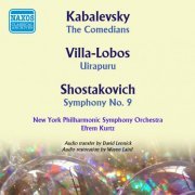 New York Philharmonic, Efrem Kurtz - Kabalevsky: Komedianti (The Comedians) - Villa-Lobos: Uirapuru - Shostakovich: Symphony No. 9 (2013)