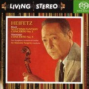 Jascha Heifetz - Vieuxtemps - Concerto No.5 / Bruch - Scottish Fantasy (2006) [SACD]