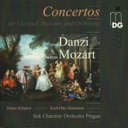 Dieter Klöcker, Karl-Otto Hartmann - Danzi, Mozart: Concertos for Clarinet and Bassoon (2013)