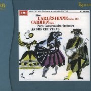 Andre Cluytens, Paris Concervatoire Orchestra - Bizet: L'Arlesienne Suites Nos. 1 & 2, Carmen Suite (1965) [2011 SACD]