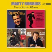 Marty Robbins - Four Classic Albums (Marty Robbins / Gunfighter Ballads and Trail Songs / More Gunfighter Ballads and Trail Songs / Just a Little Sentimental) (2018)