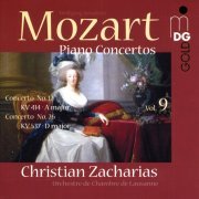 Christian Zacharias, Orchestre de Chambre de Lausann - Mozart : Piano Concertos Vol 9 (2012) [SACD]