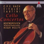 Mstislav Rostropovich - C.P.E. Bach, Tartini, Vivaldi - Cello Concertos (1993)