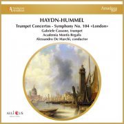 Academia Montis Regalis, Alessandro De Marchi and Gabriele Cassone - Haydn: Trumpet Concerto, Symphony No. 104 "London" - Hummel: Trumpet Concerto (2022)