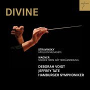 Hamburger Symphoniker, Jeffrey Tate, Deborah Voigt - Stravinsky: Apollon musagète - Wagner: Szenen aus Götterdämmerung (Divine) (2013) [Hi-Res]