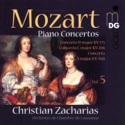 Christian Zacharias, Orchestre de Chambre de Lausann - Mozart: Piano Concertos Vol 5 (2009) [SACD]