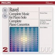 Werner Haas, Alceo Galliera - Ravel: Complete Music for Piano Solo, Piano Concertos (1993)