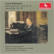 Grigorios Zamparas, Filharmonie Bohuslava Martinů & Jon Ceander Mitchell - Rubinstein: Piano Concerto No. 2 & Suite, Op. 119 (2014)