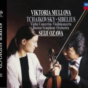Viktoria Mullova, Seiji Ozawa - Tchaikovsky, Sibelius: Violin Concertos (1985) [2022 SACD]