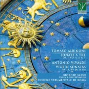 Giorgio Sasso, Insieme Strumentale di Roma - Tomaso Albinoni: Sonate a Tre Op. 1 Nos. 4, 5, 6 & 7 - Antonio Vivaldi: Violin Sonatas RV 12, RV 26 & RV 17a (2022)