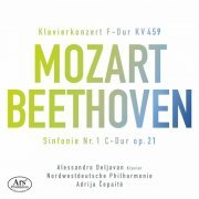 Adrija Čepaitė, Nordwestdeutsche Philharmonie, Alessandro Deljavan - Mozart: Piano Concerto No. 19 in F Major, K. 459 - Beethoven: Symphony No. 1 in C Major, Op. 21 (2021)
