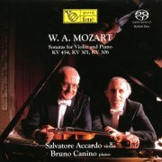 Salvatore Accardo - Mozart: Sonatas for Violin and Piano KV 454, KV 301, KV 306 (2021) [SACD]