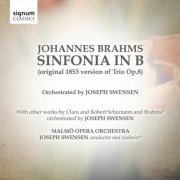 Malmö Opera Orchestra, Joseph Swensen - Johannes Brahms: Sinfonia in B (original 1853 version of Trio Op.8) (2012) [Hi-Res]