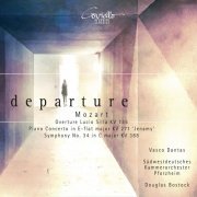 Vasco Dantas, Douglas Bostock, Südwestdeutsches Kammerorchester Pforzheim - Departure - Works by Mozart (2022) [Hi-Res]