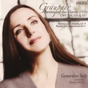 Genevieve Soly - Graupner: Partitas for Harpsichord Vol.4 (2004)