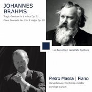 Harvestehuder Sinfonieorchester Hamburg, Christian Kunert, Pietro Massa - Brahms: Tragic Overture, Op. 81 & Piano Concerto No. 2, Op. 83 (Live) (2023) [Hi-Res]