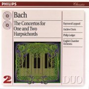 Raymond Leppard, Andrew Davis, Philip Ledger, English Chamber Orchestra - J.S. Bach: Concertos For One And Two Harpsichords (1996)