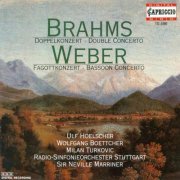Radio-Sinfonieorchester Stuttgart, Sir Neville Marriner - Brahms: Double Concerto /  Weber: Bassoon Concerto (1993)