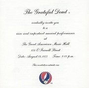 The Grateful Dead ‎– One From The Vault (Remastered) (1975/1991)