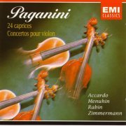 Michael Rabin, Yehudi Menuhin, Salvatore Accardo, Frank Peter Zimmermann - Paganini - 24 Caprices, Concertos, Variations (1998)