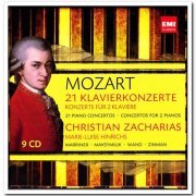 Christian Zacharias - Mozart: 21 Piano Concertos & Concertos for 2 Pianos [9CD Box Set] (2011)