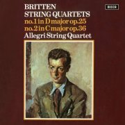 Allegri String Quartet - Britten: String Quartets Nos. 1 & 2 (2023)