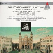 Concentus musicus Wien, Nikolaus Harnoncourt - Mozart: Missa solemnis K.337, Litaniae de venerabili altaris sacramento (1993) CD-Rip