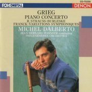 Michel Dalberto - Grieg: Piano Concerto, Strauss: Burleske, Franck: Variations symphoniques (1993)