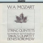 Takács Quartet, Denes Koromzay - Mozart: String Quintets Nos. 5 & 6 (2015)