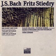 Hans Zender - Bach: Die Kunst der Fuge, Stiedry: The Art of the Fugue (1988)