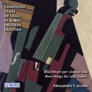 Alessandro Cazzato - Rewritings for Solo Violin (2016)